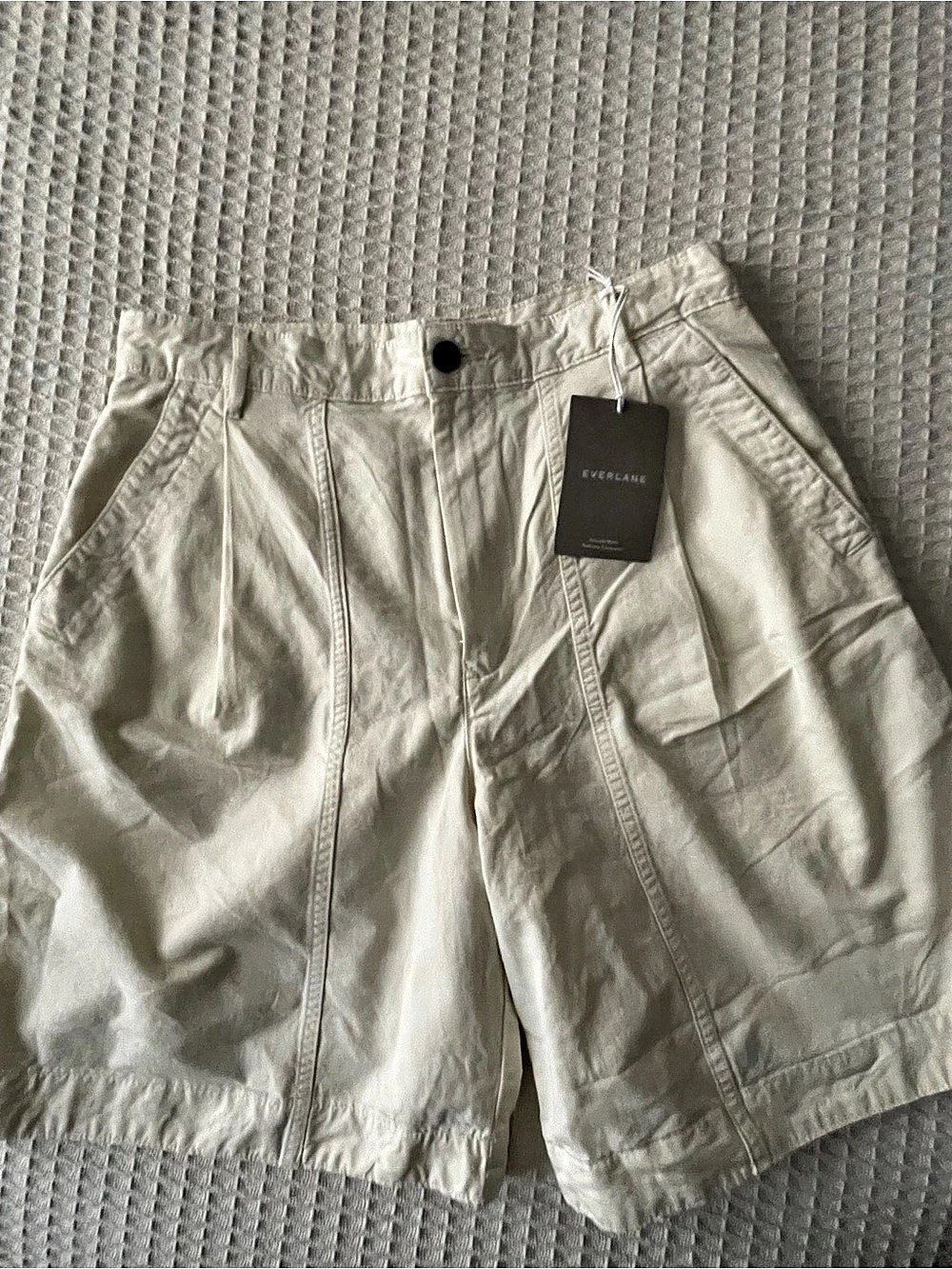 Everlane The Seamed Everywhere High Waisted Shorts Size 8